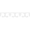 Ekena Millwork Porcelina Architectural Grade PVC Running Trim, 8"H x 5/8"P x 48"L RUNP08X0625X48POR - alternate 2